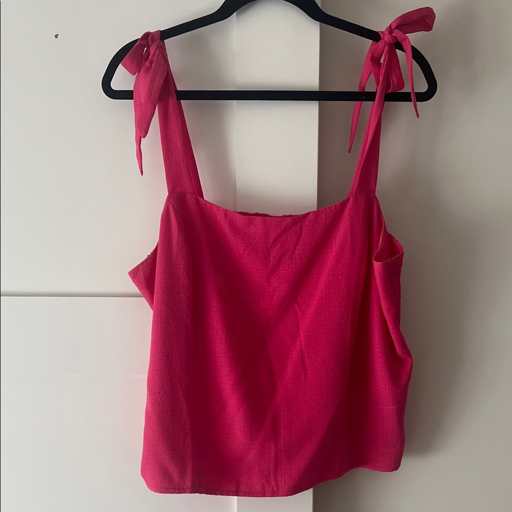 Old Navy Vibrant Pink Camisole Top